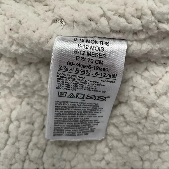 Gap  Baby Sherpa Puffer Vest - Picture 5 of 5